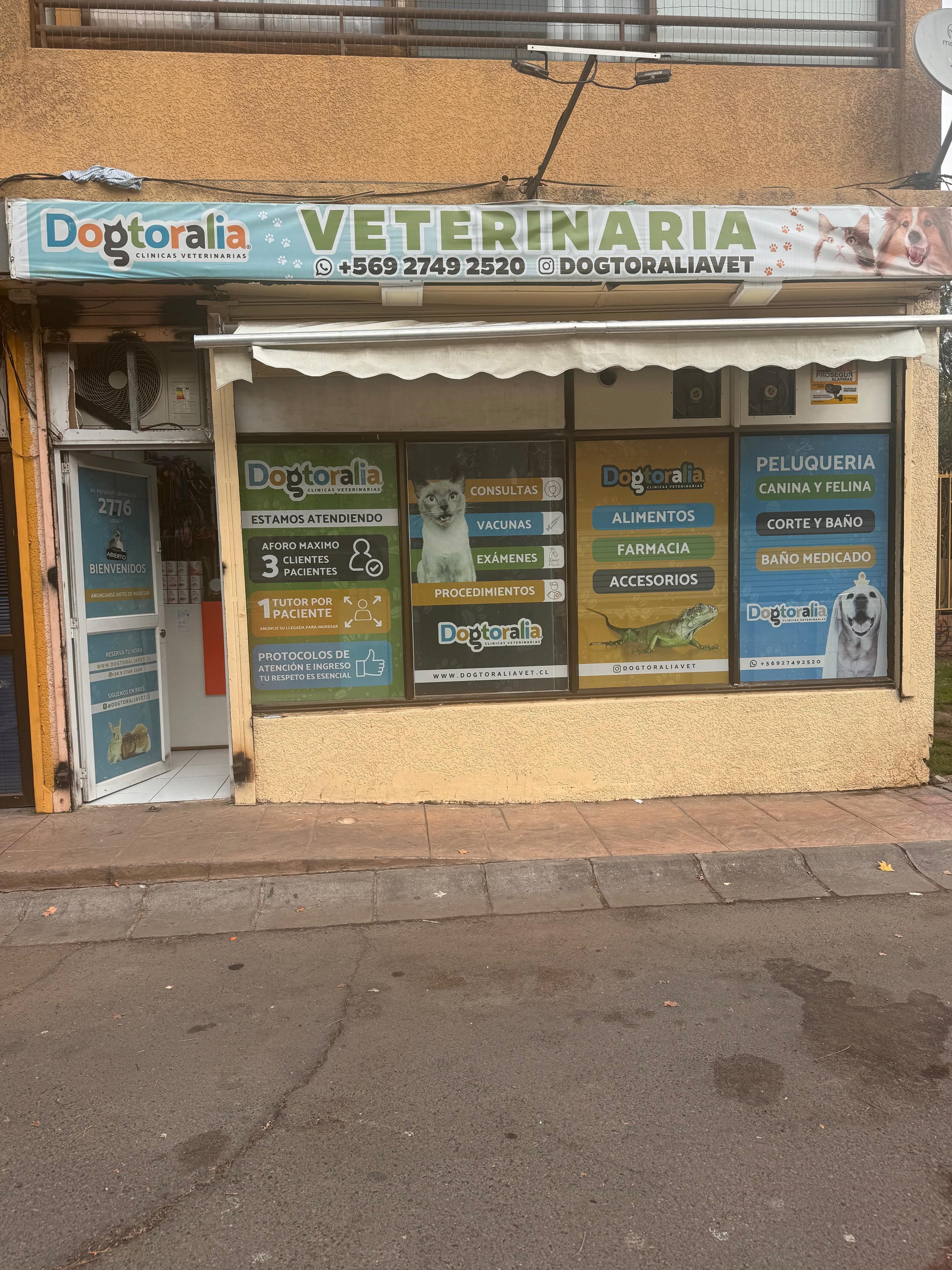 Fachada de la sede Santiago Centro, Av. Presidente Balmaceda 2776